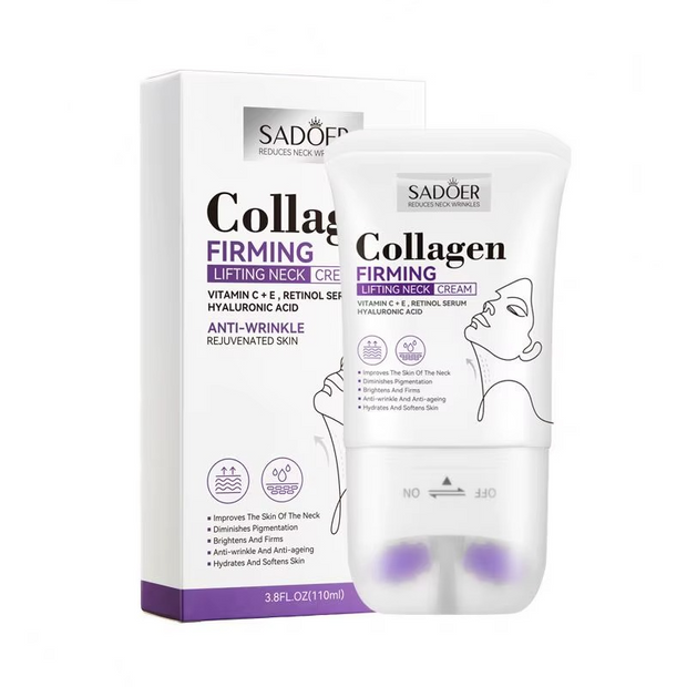 Roller Neck Cream | Crème Raffermissante Cou Anti-Rides avec Applicateur Roller