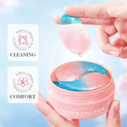 Masque Yeux au Collagène Sakura – Anti-Cernes, Anti-Poches & Hydratation