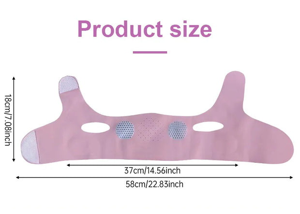 Bandeau Minceur Visage V-Line – Pour un Visage Sculpté et Raffermi