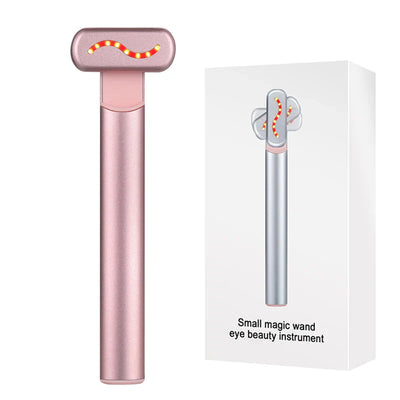 Skincare Wand EMS – Appareil Lifting Visage & Cou par Microcourants & Lumière Rouge