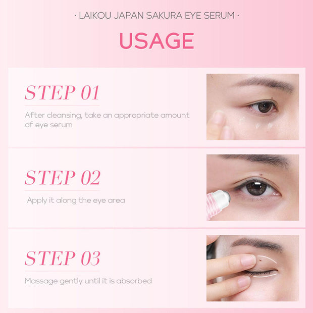 LAIKOU - Sérum Roller à l'Essence de Sakura