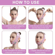 Bandeau Minceur Visage V-Line – Pour un Visage Sculpté et Raffermi