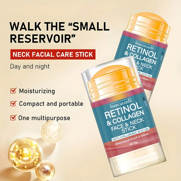 Stick Crème Raffermissante au Rétinol & Collagène – Anti-Rides & Éclat Visage