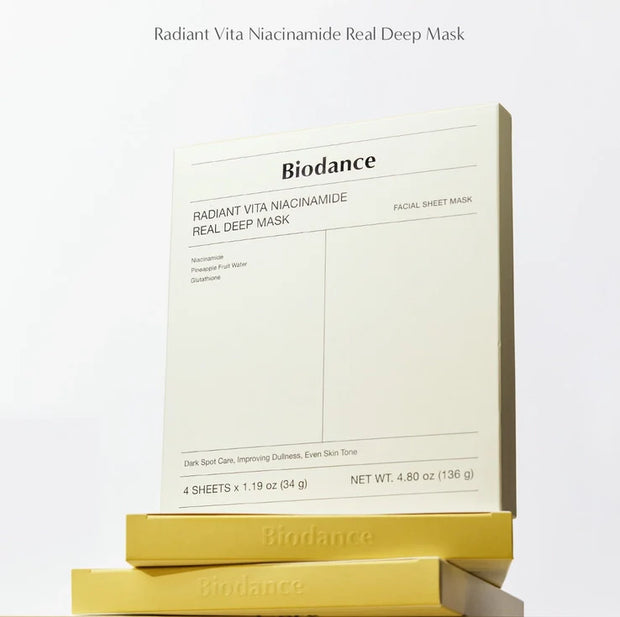 BIODANCE Masque Profond Réel à la Niacinamide Radiant Vita